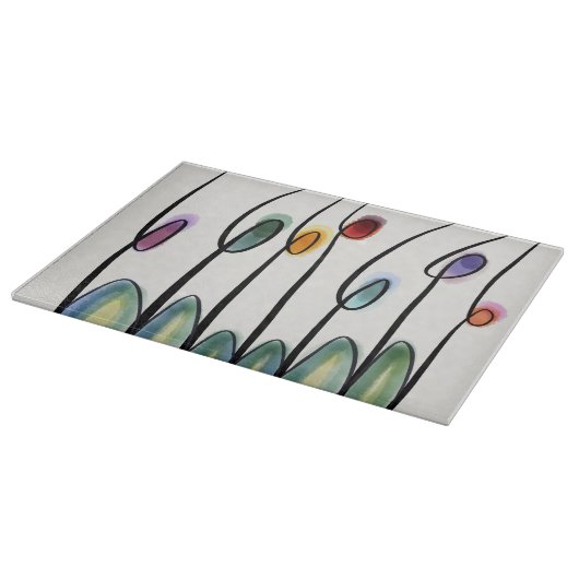 Tulpen Snijplank (Hoek)