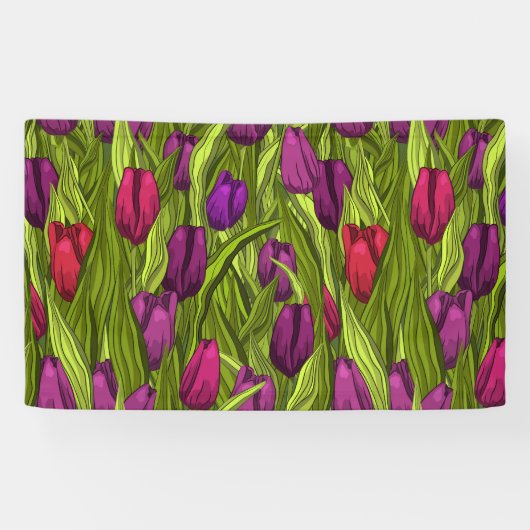 Tulpen Spandoek (Horizontaal)