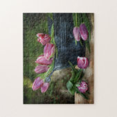 Tulpen Stilleven Legpuzzel (Verticaal)