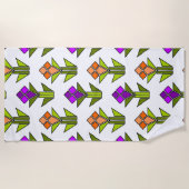 Tulpen Strandlaken (Voorkant)