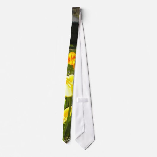 Tulpen stropdas (Achterkant)