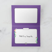 Tulpen sympathie kaart (Binnen)