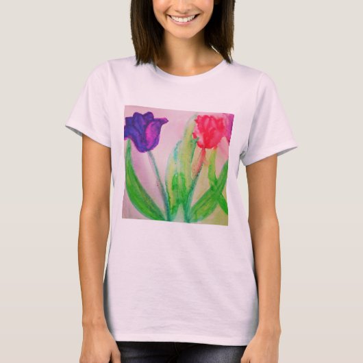 Tulpen T-shirt (Voorkant)