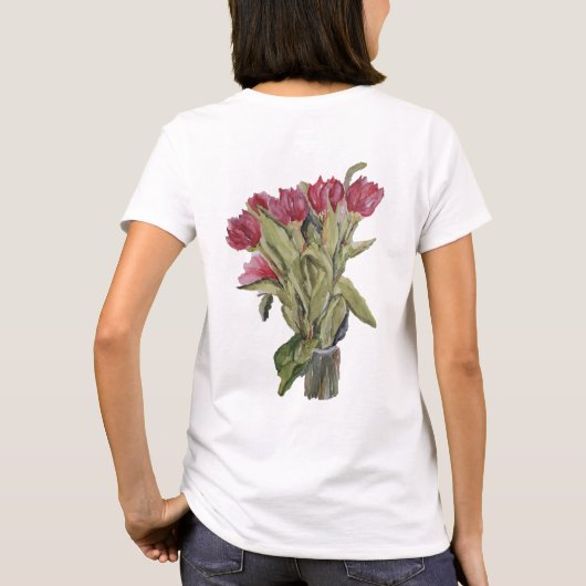 Tulpen T-shirt (Achterkant)