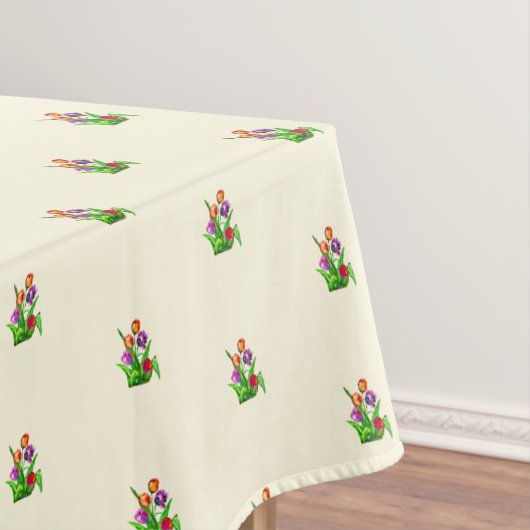 Tulpen Tafelkleed - Kies kleur (Voorbeeld)