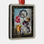  Tulpen - Tempel van Flora Botanisch - Metalen Ornament (Rechts)
