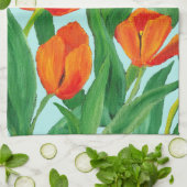 tulpen theedoek (Gevouwen)