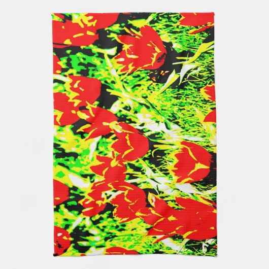 Tulpen Theedoek (Verticaal)