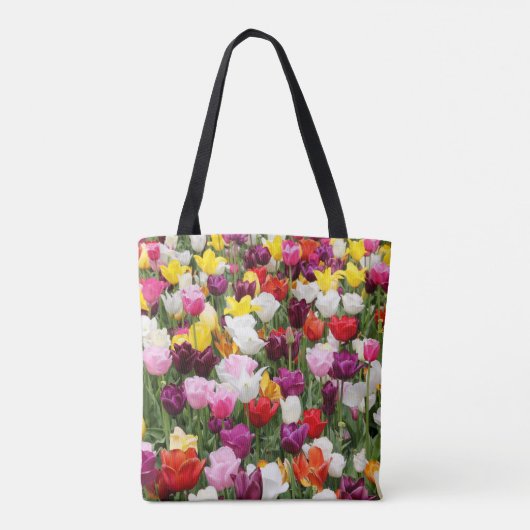 Tulpen Tote Bag (Achterkant)
