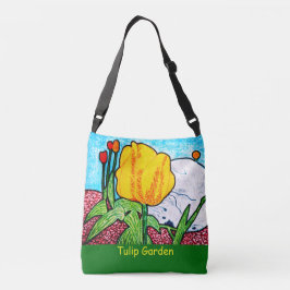 Tulpen tuin  crossbody tas