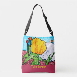 Tulpen tuin  crossbody tas