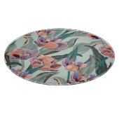 Tulpen Tuin:  grote bloemen Snijplank (Hoek)