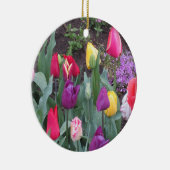 Tulpen tuin keramisch ornament (Rechts)