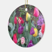 Tulpen tuin keramisch ornament (Links)