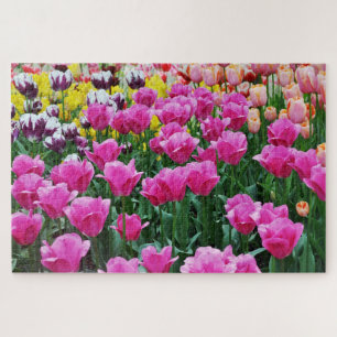 Tulpen tuin legpuzzel