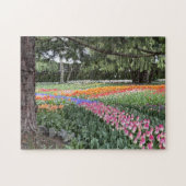 Tulpen Tuin Puzzel Skagit Valley Washington (Horizontaal)