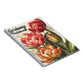  tulpen tuinieren notitieboek (Rechterzijde)