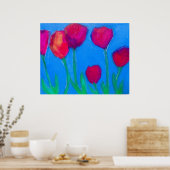 Tulpen, tulpen, tulpen poster (Keuken)