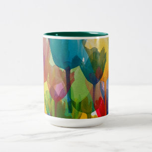 Tulpen Tweekleurige Koffiemok