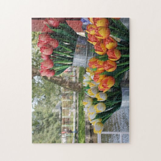 Tulpen uit Amsterdam. Legpuzzel (Verticaal)
