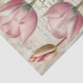 Tulpen uit Amsterdam Script schrijven Tissuepapier (Detail)