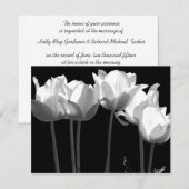 Tulpen, uitnodiging voor weddenschappen (Voorkant / Achterkant)