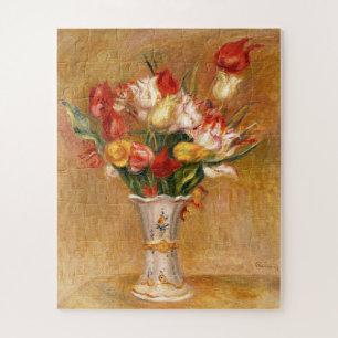 Tulpen van Auguste Renoir Legpuzzel