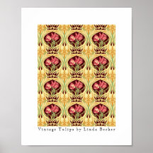 Tulpen van Linda Becker Poster