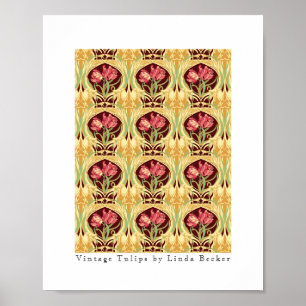  Tulpen van Linda Becker Poster