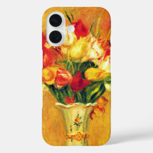 Tulpen van Pierre Renoir,  impressionistische kuns iPhone 16 Hoesje