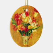 Tulpen van Pierre Renoir,  impressionistische kuns Keramisch Ornament (Rechts)