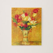 Tulpen van Pierre Renoir,  impressionistische kuns Legpuzzel (Verticaal)