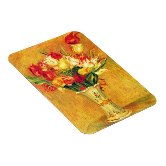 Tulpen van Pierre Renoir,  impressionistische kuns Magneet (Rechterzijde)