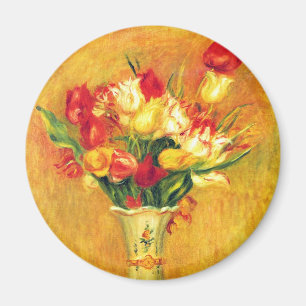 Tulpen van Pierre Renoir,  impressionistische kuns Magneet