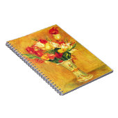 Tulpen van Pierre Renoir,  impressionistische kuns Notitieboek (Rechterzijde)