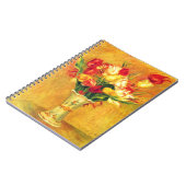Tulpen van Pierre Renoir,  impressionistische kuns Notitieboek (Linkerzijde)