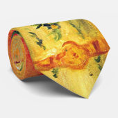 Tulpen van Pierre Renoir,  impressionistische kuns Stropdas (Opgerold)