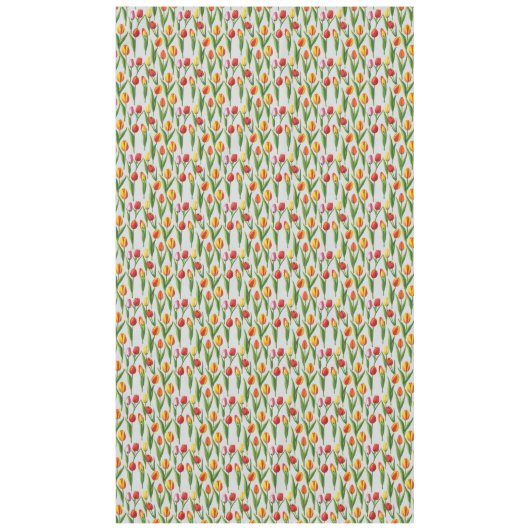 Tulpen van rood en geel tafelkleed (Voorkant)