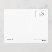 Tulpen van rood en wit briefkaart (Achterkant)