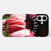 Tulpen van rood en wit (en roze) Case-Mate iPhone case (Achterkant (horizontaal))