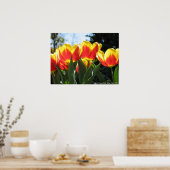 Tulpen van Vernon Estate monteren Poster (Keuken)