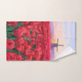 Tulpen Veld Badhanddoeken Bad Handdoek (Handdoek)