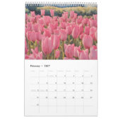 Tulpen veld waterverf schilderij 3 kalender (Feb 2027)