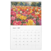 Tulpen veld waterverf schilderij 5 kalender (Mar 2027)