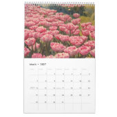 Tulpen veld waterverf schilderij 6 kalender (Mar 2027)