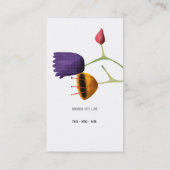 Tulpen Visitekaartje (Achterkant)