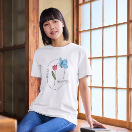 Tulpen & Vlinder T-Shirt