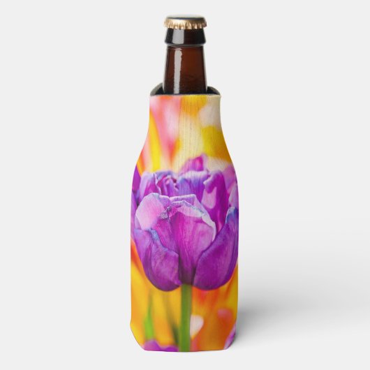 Tulpen voor 06 flesjeskoeler (Fles Voorkant)