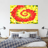 Tulpen voor altijd canvas afdruk (Insitu (Slaapkamer))