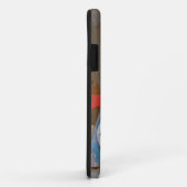 Tulpen voor lente en kloktelefoon Case-Mate iPhone case (Achterkant/rechts)